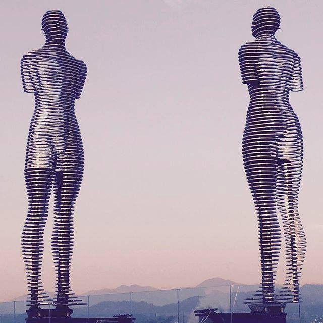 Steel Statues Sculpture