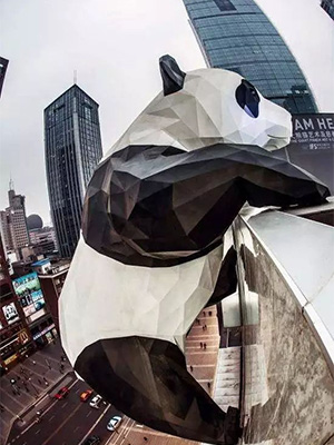 Panda Sculpture