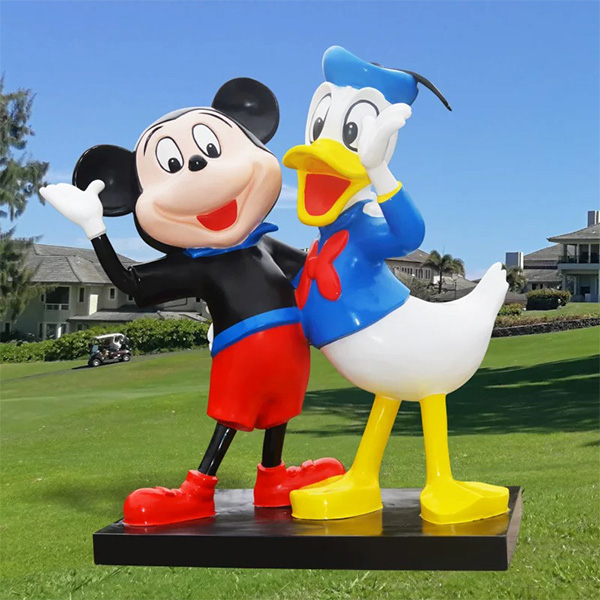 Mickey sculpture