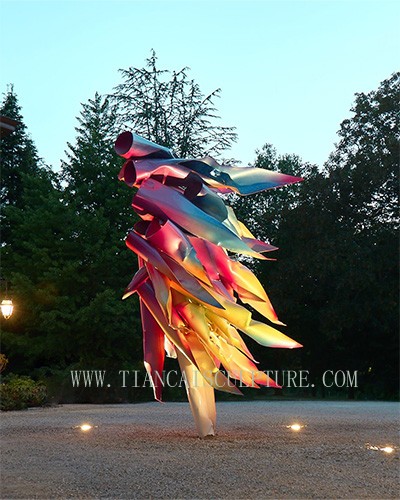 Colorful sculpture