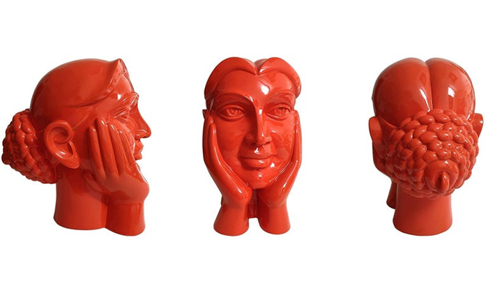 Fiberglass sculpture